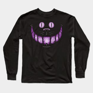 Cheshire smile Long Sleeve T-Shirt